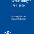 Europäische Verfassungen 1789–1990